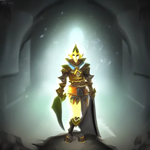 Image similar to cat paladin epic digital art, shrouded in darkness 4 k