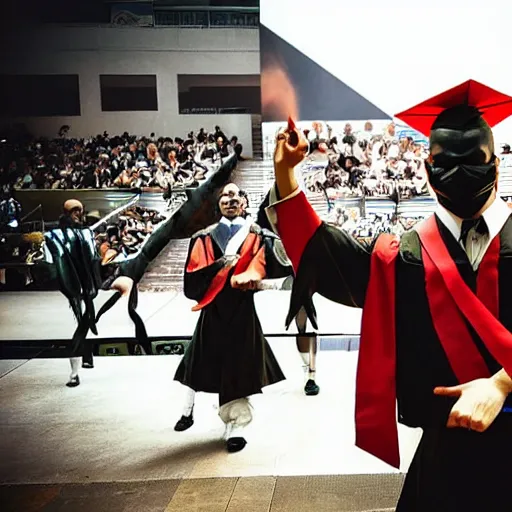 Image similar to Goro's graduation, mortal Kombat photograph