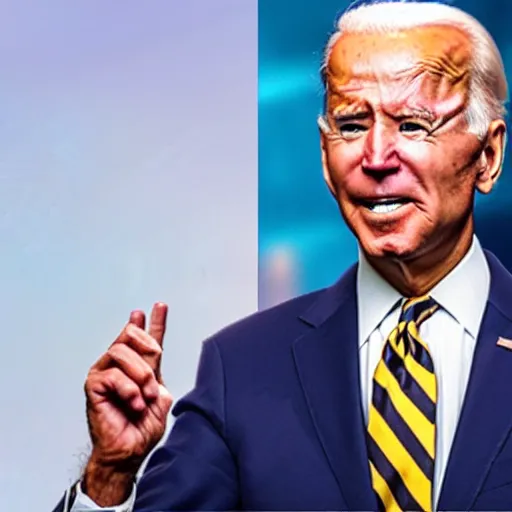 Image similar to joe biden as a character in a pixar movie