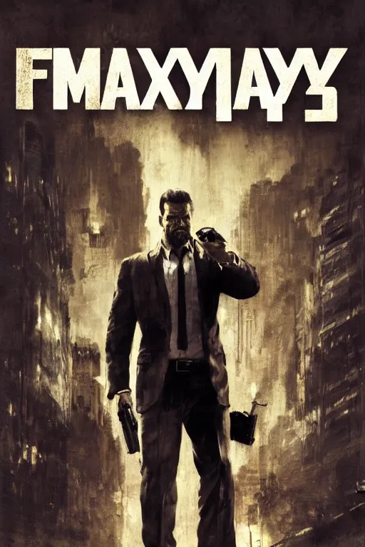 Prompt: Movie poster of Max Payne 3, Highly Detailed, Dramatic, eye-catching, A masterpiece of storytelling, by frank frazetta, ilya repin, 8k, hd, high resolution print