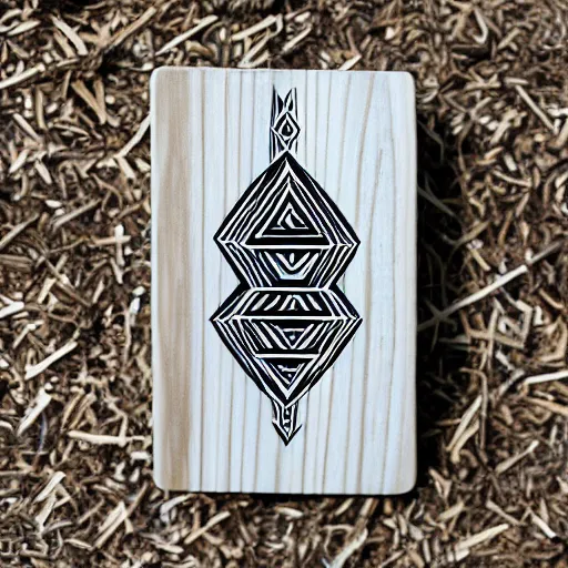 Image similar to kalimba wooden logo black and white