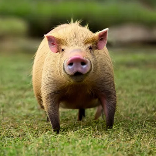 Image similar to a pig - capybara, wildlife photography