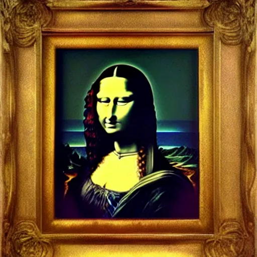 Image similar to monalisa by ZDZISŁAW BEKSIŃSKI