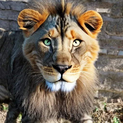 Image similar to lion cat panther hybrid