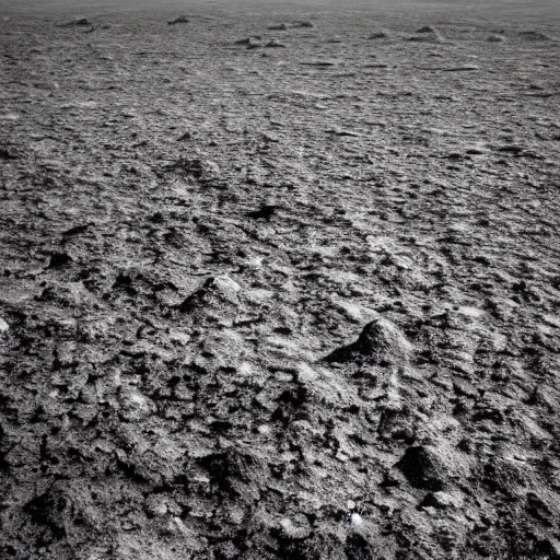 Prompt: Ground view of the surface of an exoplanet, sharp, detailed, clouds, exotic endless horizon, beautiful landscape, award winning photography