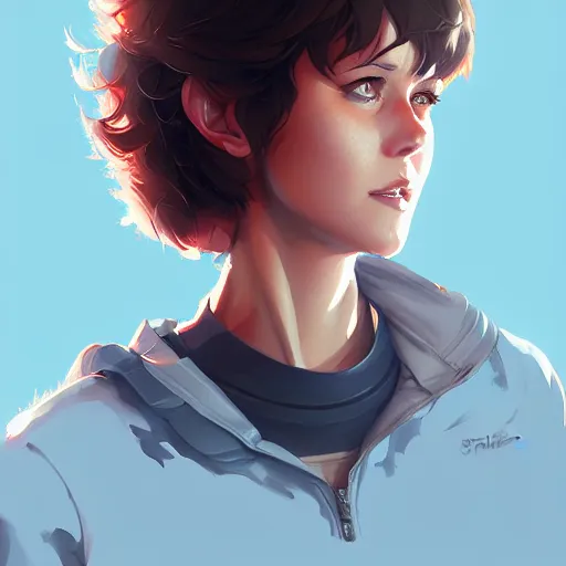 Prompt: buff ellen ripley, portrait shinkai makoto studio ghibli studio key hideaki anno sakimichan stanley artgerm lau rossdraws james jean marc simonetti elegant highly detailed digital painting artstation pixiv