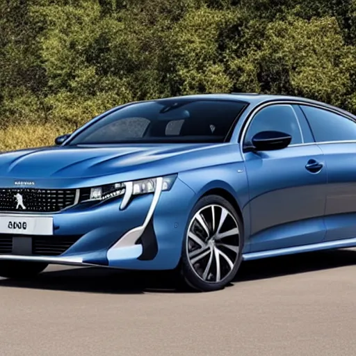 Image similar to peugeot 508 coupe 2020, full scene