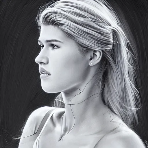 Image similar to eugenie bouchard in the style of stefan kostic, realistic, full body, sharp focus, 8 k high definition, insanely detailed, intricate, elegant, art by stanley lau and artgerm