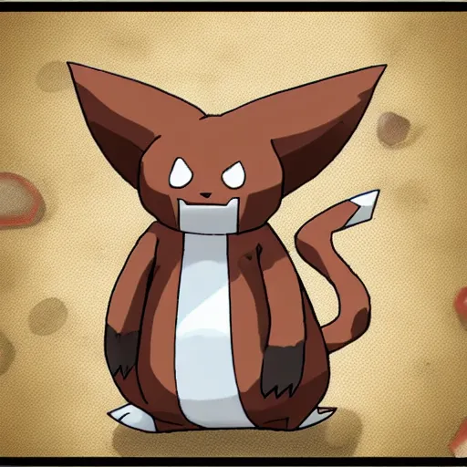 Image similar to the pokemon furret