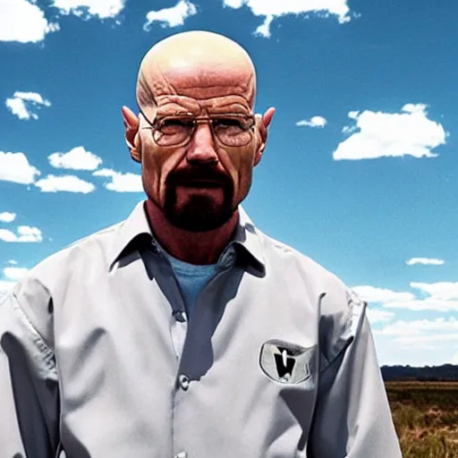 Image similar to walter white as gigachad