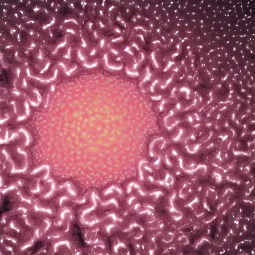 Image similar to the Stable Diffusion AI taking a selfie of itself and looking happy