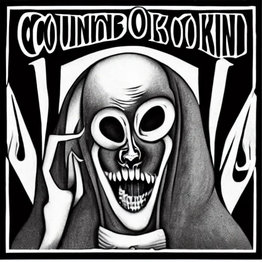 Prompt: count orlok ska band album cover