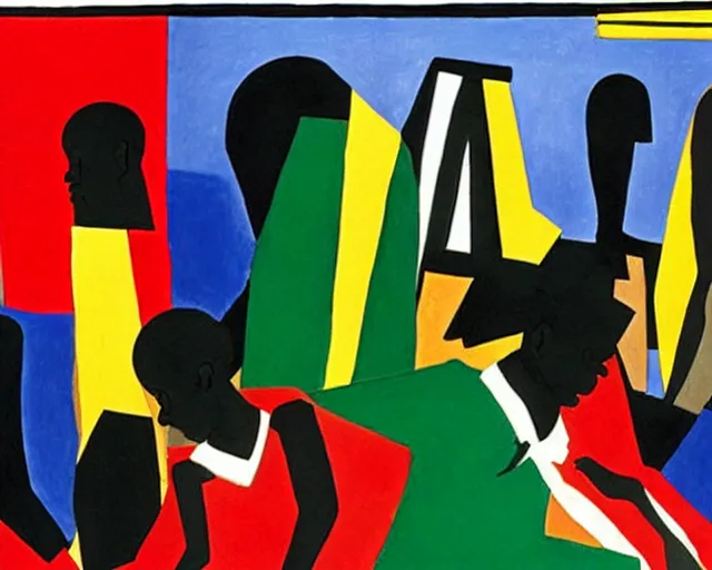 Image similar to jacob lawrence