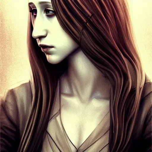 Image similar to in the style of halim ghodbane, artgerm, beautiful taissa farmiga, elegant pose, middle shot waist up, steampunk full color range, symmetrical face symmetrical eyes, cinematic lighting, detailed realistic eyes, short neck, insanely detailed and intricate elegant