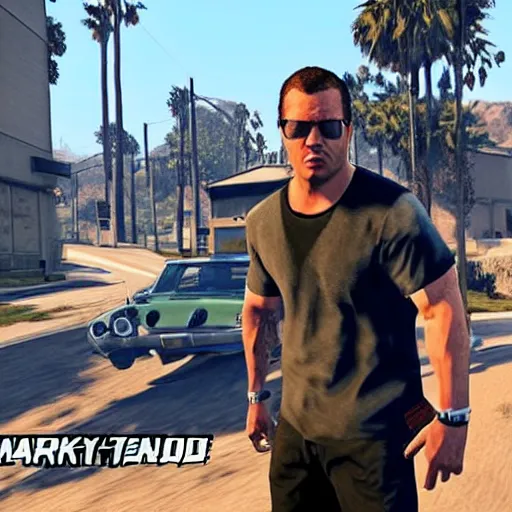 Prompt: “Marky Mark in GTA V”