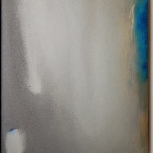 Image similar to abstract expressionist minimalist painting, interesting relationship within the composition, gestural lines, minimalism, white sketchbook style, paint on canvas, power washed texture, masterpiece, by secundino hernandez