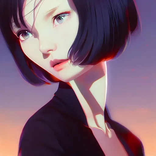 Image similar to what is the cause of the end of our reality? by wlop, ilya kuvshinov, artgerm, krenz cushart, greg rutkowski, hiroaki samura, range murata, james jean, katsuhiro otomo, erik jones