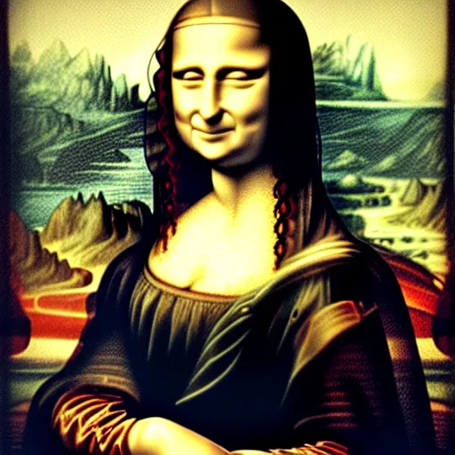 Image similar to the mona lisa