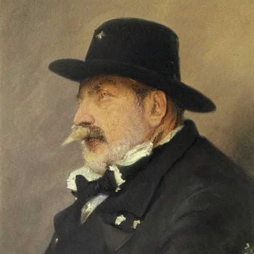 Image similar to a painting of Adolph Menzel