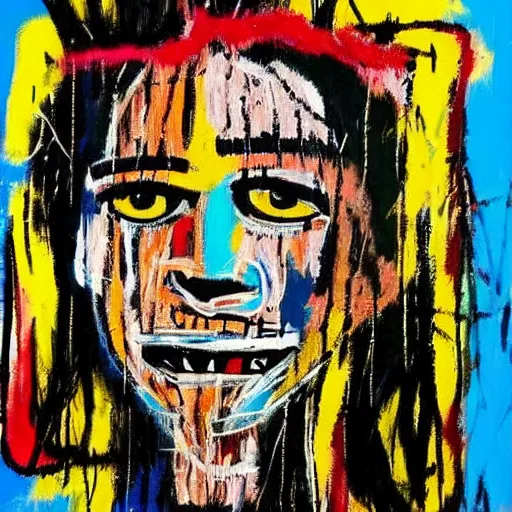 Image similar to monalisa in the style of jean-Michel Basquiat, in the style of jean-Michel Basquiat, in the style of jean-Michel Basquiat, in the style of jean-Michel Basquiat, in the style of jean-Michel Basquiat