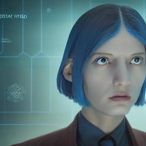 Image similar to hyperrealistic DataNFT, your personal data avatar, key to the new data economy by H.P. Lovecraft, abaddon and magali villeneuve, ghibli moebius, 8k, epic scene, scifi, unreal engine, trending on cg station, fashion of the future. masterpiece.