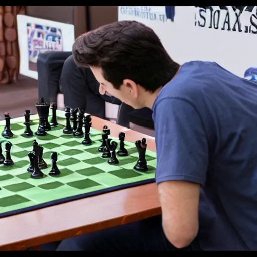 Image similar to shroud playing chess