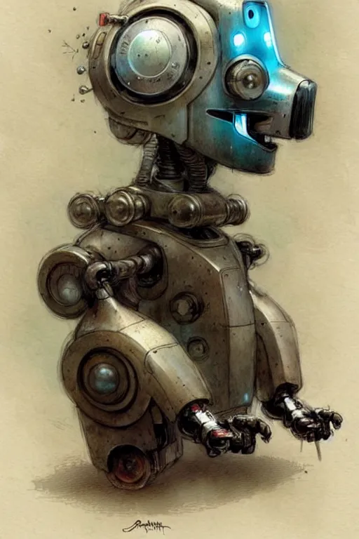 Image similar to (((((2050s robot . muted colors.))))) by Jean-Baptiste Monge !!!!!!!!!!!!!!!!!!!!!!!!!!!