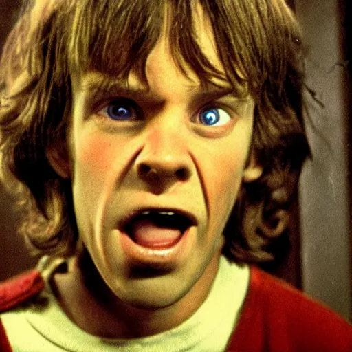 Prompt: movie still photo of Shaggy Rogers as Jack Torrance in The Shining