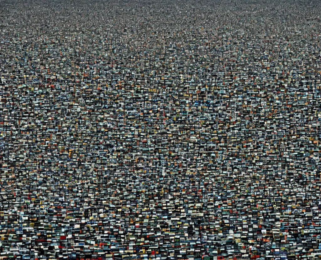 Image similar to a landscape by andreas gursky