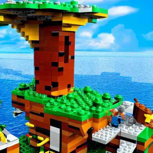 Image similar to the video game lego island