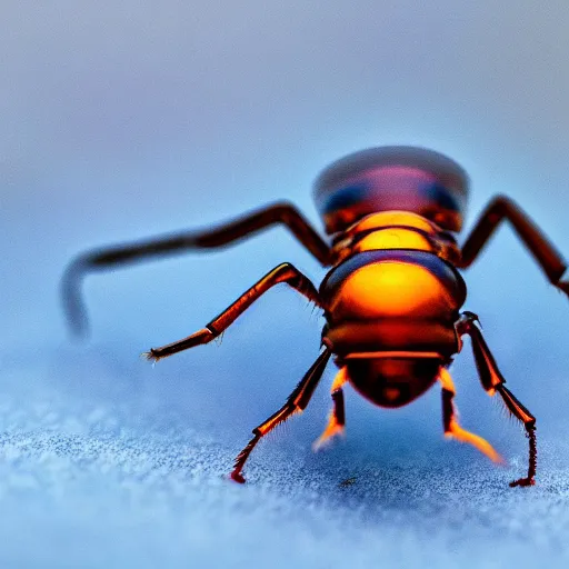 Prompt: macro photo, super resolution, 4k, insect, front, cinematic lightning