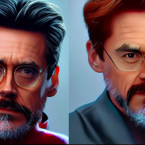 Prompt: Jim Carrey is Tony Stark, hyperdetailed, artstation, cgsociety, 8k