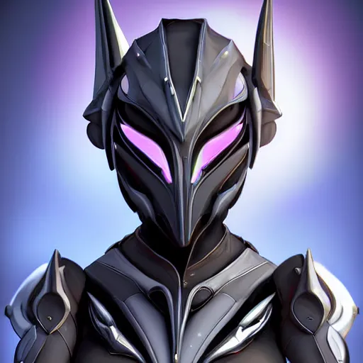 Image similar to bust shot of a cute stunning robot anthropomorphic female dragon, with sleek silver armor, a black OLED visor over the eyes, making a cute pose, on the beach at sunset, highly detailed digital art, furry art, anthro art, sci fi, warframe art, destiny art, high quality, 3D realistic, Furaffinity, Deviantart