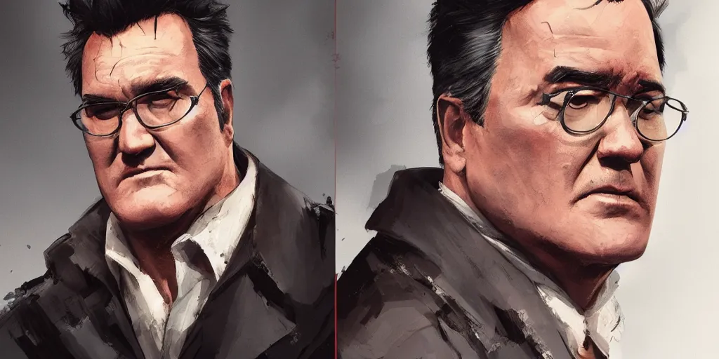 Prompt: bruce campbell portrait, contrast, kim jung gi, greg rutkowski, zabrocki, karlkka, jayison devadas, trending on artstation, 8 k, ultra wide angle, zenith view, pincushion lens effect