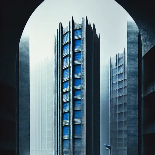 Image similar to futuristic building blueprint, highly detailed, intricate design, dramatic lighting, sweden, art by jakub rozalski