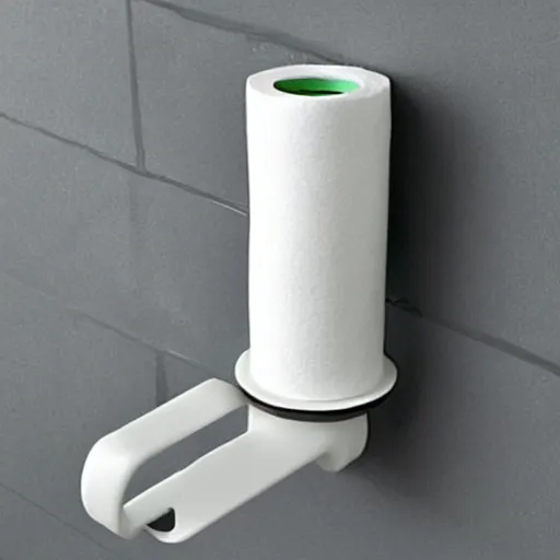 Image similar to thermonuclear toilet roll holder