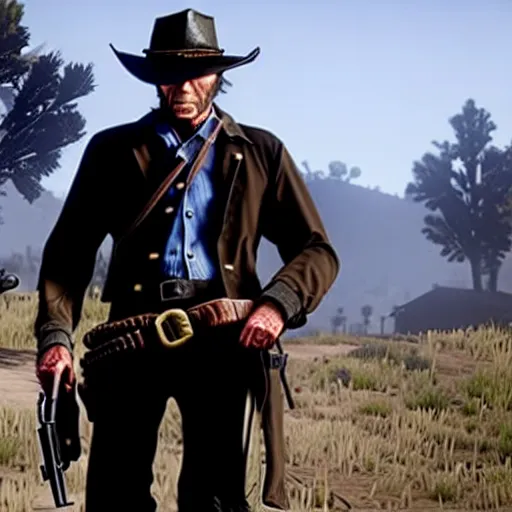 Image similar to clint eastwood in red dead redemption 2