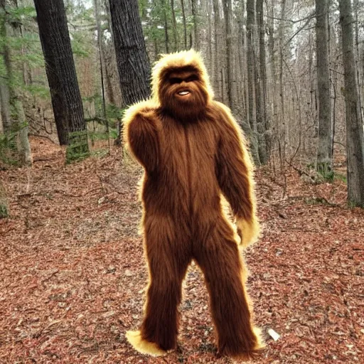 Image similar to sasquatch costume, craigslist photo