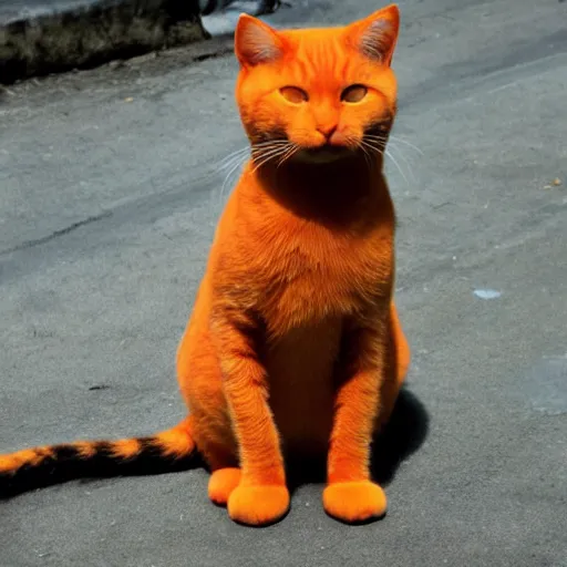 Image similar to orange cat photo