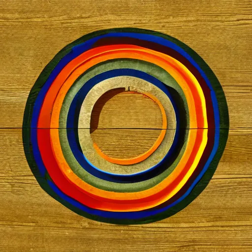 Image similar to a series of off center circles inside one another