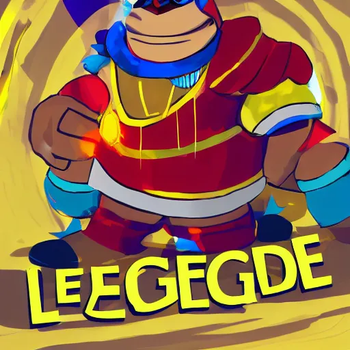 Image similar to king dedede as a league of legends champion. league of legends splash art. digital illustration. high quality.