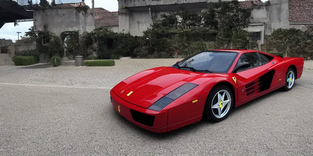 Prompt: “2022 Ferrari Testarossa”
