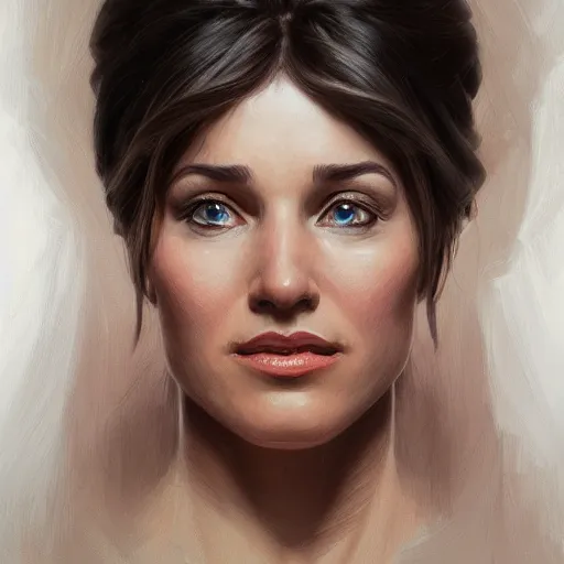 Prompt: portrait of a woman, stallone, schwarzenegger, eastwood, homer simpson, intricate, elegant, highly detailed, digital painting, artstation, concept art, smooth, sharp focus, illustration, art by artgerm and greg rutkowski and alphonse mucha and william - adolphe bouguereau