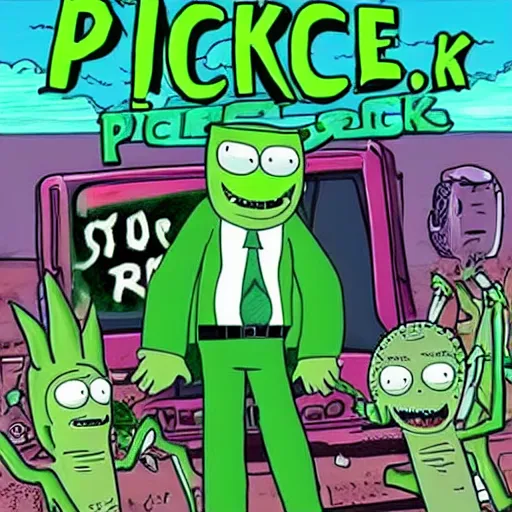 Image similar to pickle rick