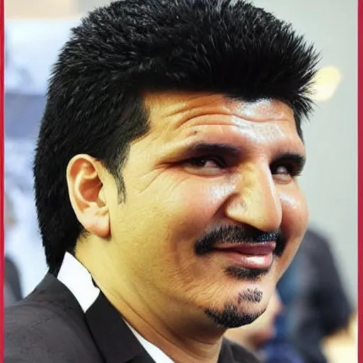 Prompt: ali daei anime