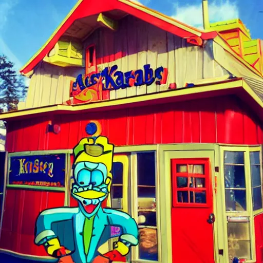 Image similar to the krusty krab in real life