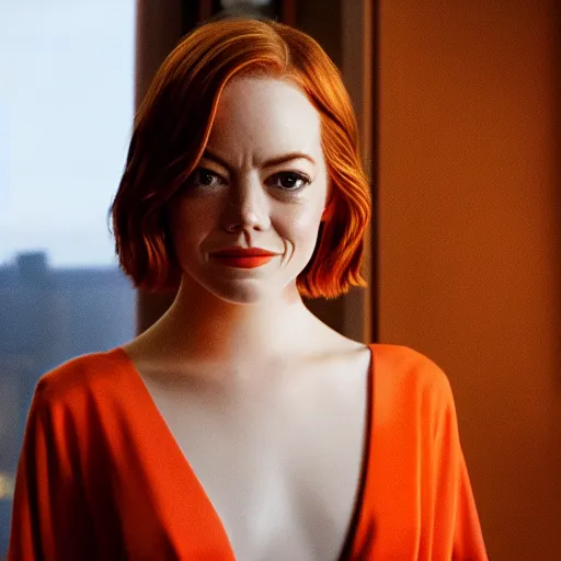 Emma Stone in Batman, film grain, EOS-1D, f/1.4, ISO | Stable Diffusion ...