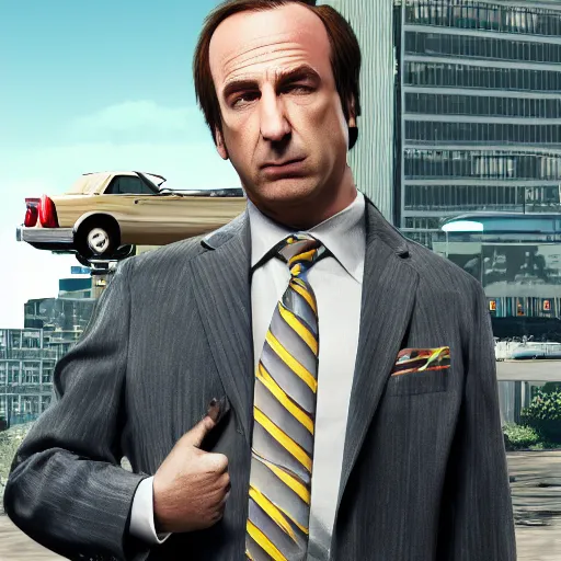 saul goodman as a GTA style character on a loading | Stable Diffusion ...