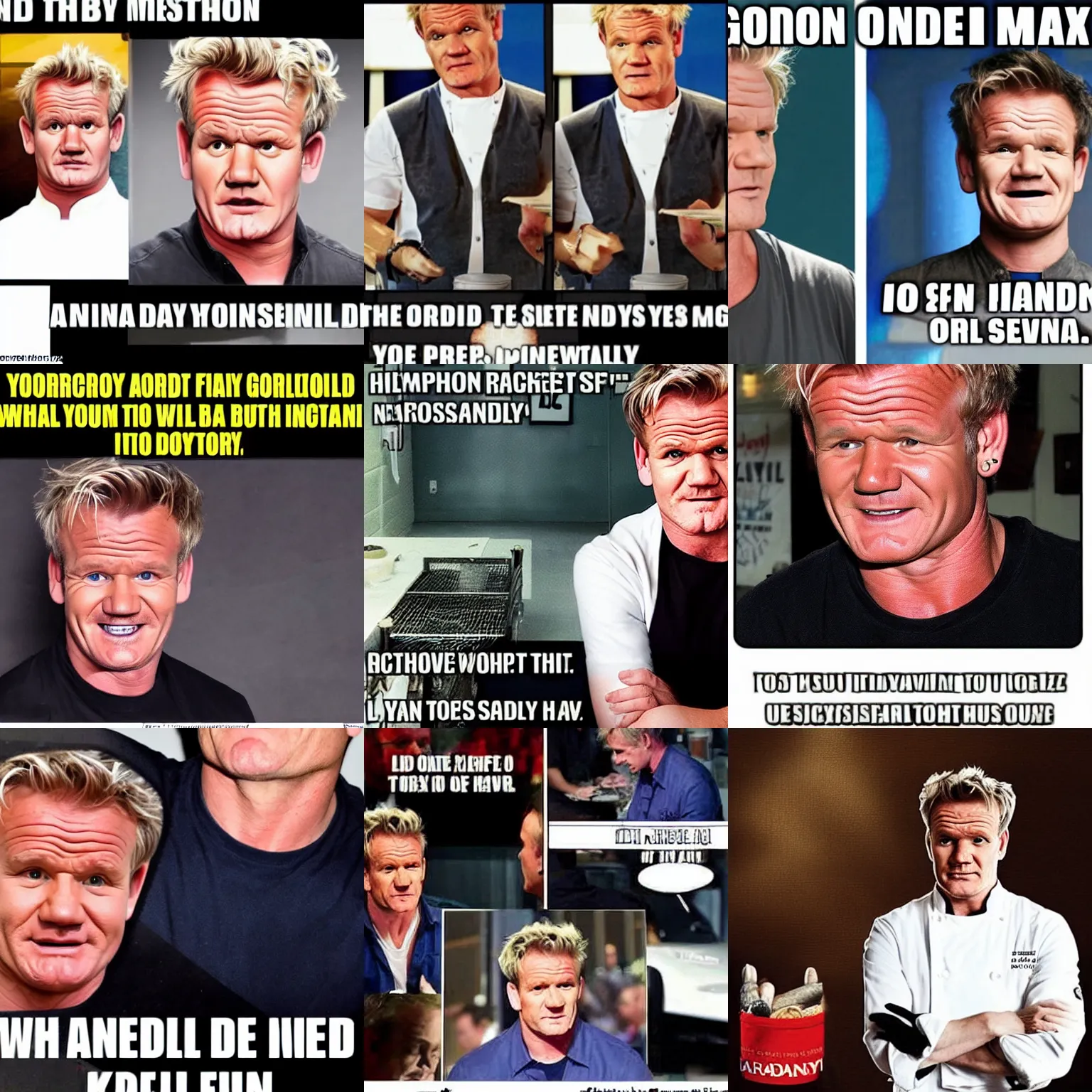 Prompt: gordon ramsey meme generator