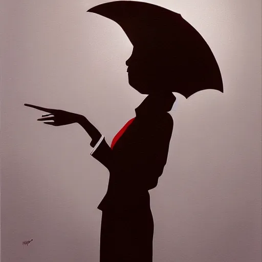 Prompt: a painting of a stylish person in the future, simple, an ultrafine detailed painting by rafal olbinski, behance contest winner, pop surrealism, detailed painting, very detailed, minimalist, skeuomorphic, airbrush art